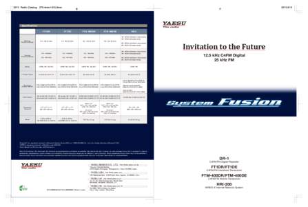 LEAFLET C4FM DIGITAL EQUIPMENT_5-6P