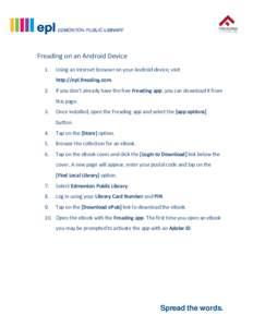 Microsoft Word - Freading on an Android Device.docx