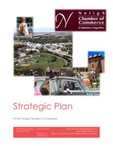 Strategic Plan Of the Neligh Chamber of Commerce 105 East Second Street Neligh, NEp