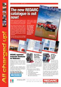p r o d u c t  n e w s The new REDARC catalogue is out