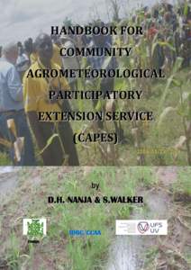 HANDBOOK FOR COMMUNITY AGROMETEOROLOGICAL PARTICIPATORY EXTENSION SERVICE (CAPES)