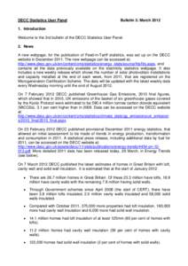 Energy in the United Kingdom / Energy policy / Energy development / Microgeneration / Feed-in tariff / Greenhouse gas / Low-carbon economy / Carbon Emission Reduction Target / CRC Energy Efficiency Scheme / Energy / Environment / Energy economics