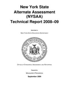 107th United States Congress / No Child Left Behind Act / Individuals with Disabilities Education Act / Individualized Education Program / Special education / New Jersey Assessment of Skills and Knowledge / Standards of Learning / Education / Standards-based education / Education policy