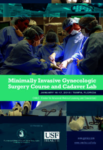 Surgery / Endoscopy / Laparoscopic surgery / Urogynecology / Hysterectomy / Obstetrics and gynaecology / Invasiveness of surgical procedures / Ureterolysis / Thomas Lyons / Medicine / Gynaecology / Medical specialties