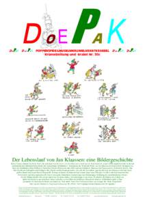 Doepakbijlage nr. 30c Leporello leven van Jan Klaassen Dts…慭瀻