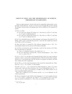 Model theory / Structure / Constructible universe / Symbol / Peano axioms / Linear temporal logic / Forcing / Mathematical logic / Mathematics / Logic