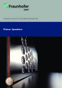 Fraunhofer Society / Loudspeakers / Science