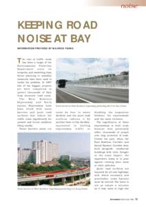 noise  KEEPING ROAD NOISE AT BAY INFORMATION PROVIDED BY MAURICE YEUNG