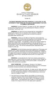 Microsoft Word - Executive Order #25 _Blakely_.doc