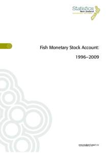 Fish / Fishing in New Zealand / Fishing industry in New Zealand / Financial accounting / Financial markets / System of Integrated Environmental and Economic Accounting / Fisheries management / United Nations System of National Accounts / Inflation / Statistics / Official statistics / Finance