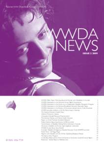 Women With Disabilities Australia (WWDA)  WWDA NEWS Issue