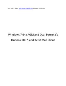 PKCS / Smart card / Cryptographic Service Provider / Microsoft Outlook / Globally unique identifier / Cryptography / Public-key cryptography / Cryptography standards