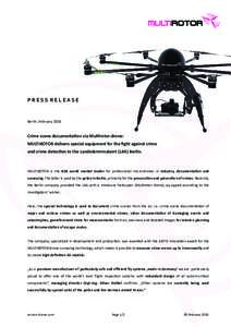 Emerging technologies / Avionics / Robotics / Unmanned aerial vehicle / Wireless / Multirotor / Landeskriminalamt / Aircraft / Technology / Electronics