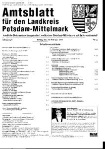 Postvertricbsstück Entgelt bezahlt A 7857 UNZE Verlags- und Druckgesellschaft mbH, Oderstraße 23-25, [removed]Teltow