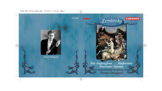 Sinfonietta / Christoph Wilhelm von Koch / Antony Beaumont / Classical music / European people / Alexander von Zemlinsky