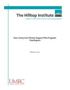 Microsoft Word - NJ Care Partner Support Pilot Program Final Report.docx