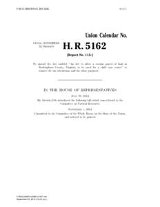 F:\R\113\RH\H5162_RH.XML  H.L.C. Union Calendar No. 113TH CONGRESS