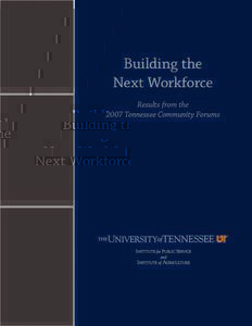 Southern United States / Phil Bredesen / Workforce development / Workforce Innovation in Regional Economic Development / Project DIANE / Tennessee / State of Franklin / Geography of the United States