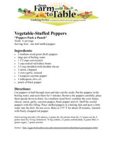 Vegetable-Stuffed Peppers - revised analysis march 24 -Peppers Pack a Punch.pub