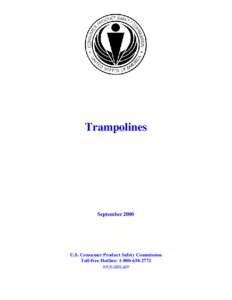 Trampolines, September 2000