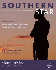 SOUT HE RN S TA R SOUTHERN CROSS CARE (SA & NT) MAGAZINE, AUTUMN EDITION 2014 Feature Article