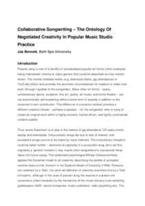 Cognition / Creativity / Educational psychology / Problem solving / Collaborative fiction / The Beatles / Singer-songwriter / British music / Music / John Lennon / Paul McCartney