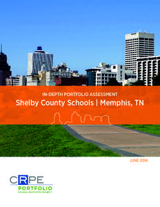 01  IN-DEPTH PORTFOLIO ASSESSMENT Shelby County Schools | Memphis, TN
