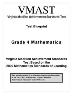 Microsoft Word - VMAST_Grade_4_Blueprint_DLW_ABS_04092012.docx