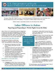 Fact Sheet - Labor Officers