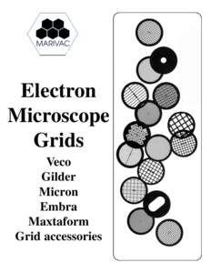 Electron Microscope Grids Veco Gilder Micron