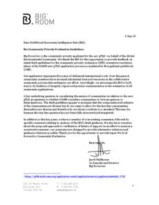   2-­‐Sep-­‐13	
   	
   Dear	
  ICANN	
  and	
  Economist	
  Intelligence	
  Unit	
  (EIU),	
   	
   Re:	
  Community	
  Priority	
  Evaluation	
  Guidelines	
  	
  