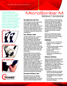 MicroScribe M Product Sheet.indd
