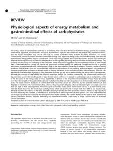 European Journal of Clinical Nutrition[removed]Suppl 1), S40–S74  & 2007 Nature Publishing Group All rights reserved[removed] $30.00 www.nature.com/ejcn  REVIEW