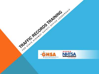 GHSA TR Course for SHSO Leadership