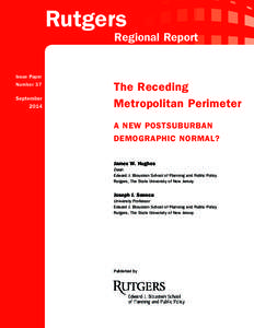 Rutgers  Regional Report Issue Paper Number 37