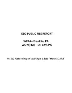 Microsoft Word - FRANKLIN EEO PUBLIC FILE REPORT.doc
