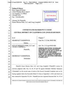 CM/ECF - U.S. Bankruptcy Court (v5.1 - LIVE)