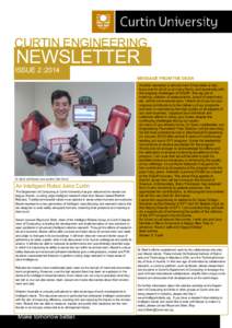 CURTIN ENGINEERING  NEWSLETTER ISSUE 2 :2014