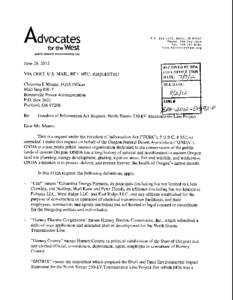 Bonneville Power Administration / Columbia River / New Deal / Renewable energy in the United States / United States Department of Energy / Freedom of Information Act / Freedom of information legislation / Steens / Harney County /  Oregon / Oregon / Geography of the United States / Freedom of information in the United States