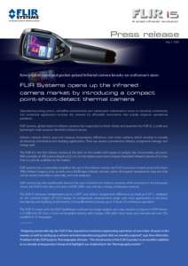 The Global Leader in Infrared Cameras  A small infrared revolution