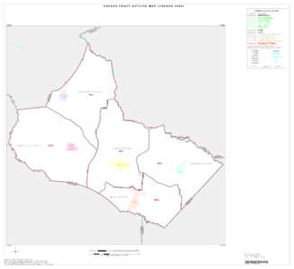 CENSUS TRACT OUTLINE MAP (CENSUS[removed]ABBREVIATED LEGEND SYMBOL NAME STYLE