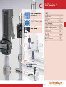 C Holtest ABSOLUTE Borematic Small Tool Instruments Inside Measurement