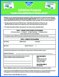 EXPIRES MAY 2018 CATAClub Program  EXPIRES