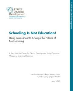 International development / UNESCO / Year of birth missing / Knowledge sharing / Center for Global Development / E-learning / Rakesh Rajani / Aid effectiveness / Education / Philosophy of education / Knowledge