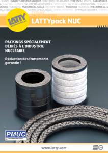 / JOINTS / GARNITURES MECANIQUES / RACCORDS TOURNANTS / TRESSES / JOINTS / GARNITURES N / FLACHDICHTUNGEN / GLEITRINGDICHTUNGEN / DREHDURCHFÜHRUNG / PACKUNGEN / FLACHDICH CKINGS / GASKETS / MECHANICAL SEALS / ROTARY UNI