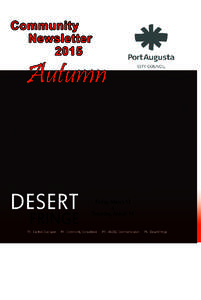 Community 		Newsletter 					2015 Autumn