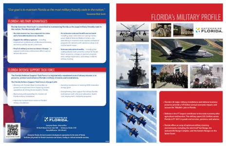 United States Special Operations Command / MacDill Air Force Base / Eglin Air Force Base / Naval Air Station Jacksonville / Homestead Air Reserve Base / Hurlburt Field / Patrick Air Force Base / Naval Air Station Pensacola / Air Education and Training Command / United States Air Force / Florida / Naval Air Station Key West