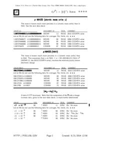 Quantum electrodynamics / Electromagnetism / Charge radius / Valuation / Particle Data Group / CLEO / Electronvolt / Proton / Photon / Physics / Physical constants / Particle physics