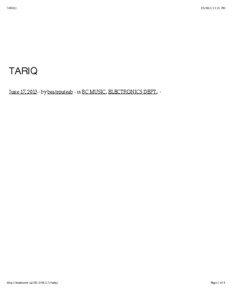 TARIQ |  [removed]:21 PM