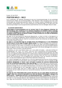 Microsoft Word - 16_03_23_Position-Wald-Wild_FINAL.docx